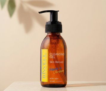 Гель для вмивання безсульфатний з амінокислотами та бетаїном pH 5.5 Riwell Cleansing Gel pH 5.5 UA005-125 фото