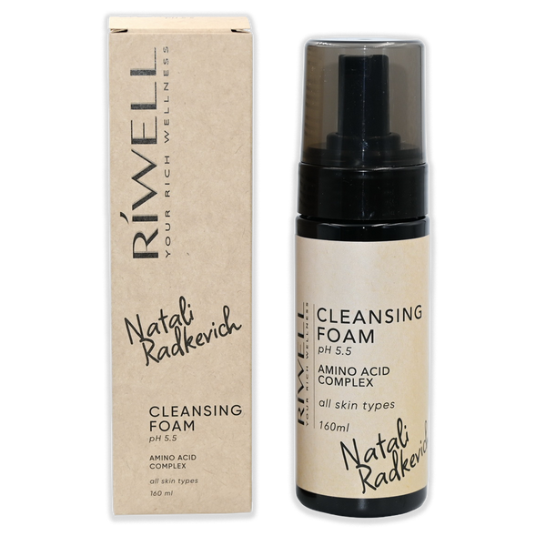 Пінка для вмивання рН 5,5 Natali Radkevich / Riwell Cleansing Foam RR005-160 фото