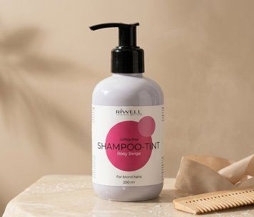 Безсульфатний тонуючий шампунь-тінт Riwell Shampoo-Tint Sulfate Free UA-H02 фото