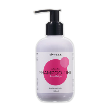 Безсульфатний тонуючий шампунь-тінт Riwell Shampoo-Tint Sulfate Free UA-H02 фото