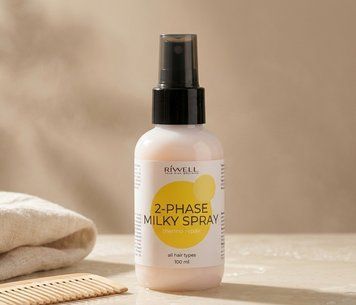 Двофазний відновлюючий спрей-термозахист Riwell 2-Phase Milky Spray UA-H04 фото