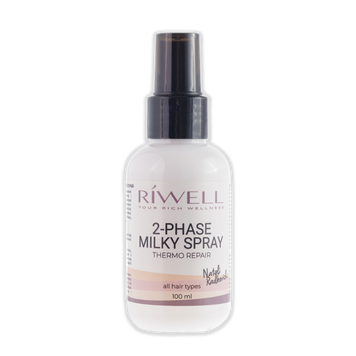 Двофазний термозахист для волосся Radkevich / Riwell 2-PHASE MILKY SPRAY RRH03-100 фото